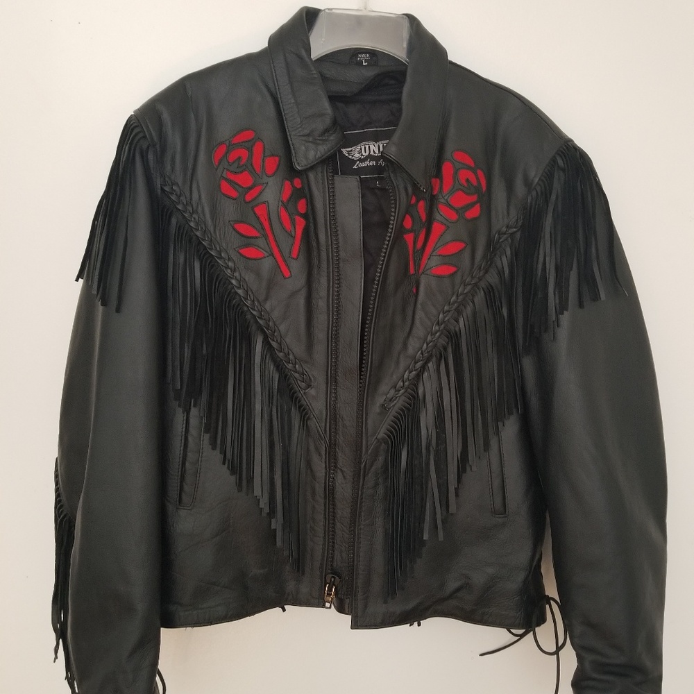 Vintage Unik leather jacket